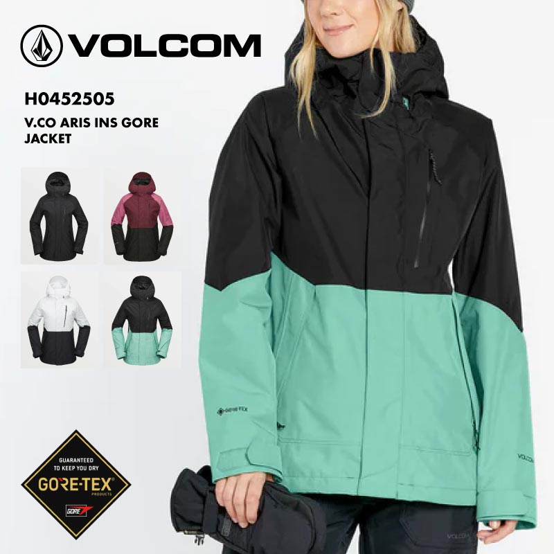 VOLCOM/ボルコム レディース GORE-TEX スノージャケット V.CO ARIS INS