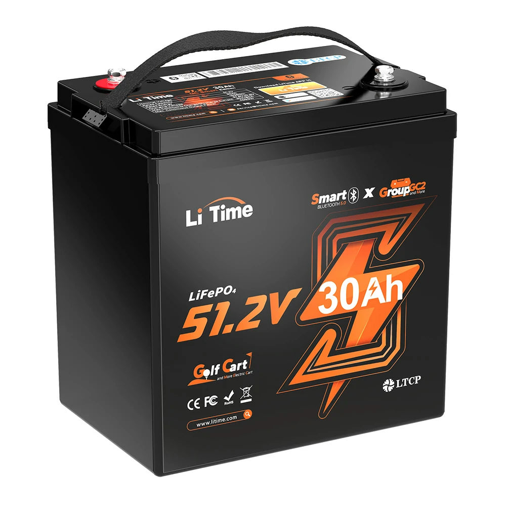 Bluetooth搭載48V30Ah、低速電動車用バッテリー – LiTime-JP