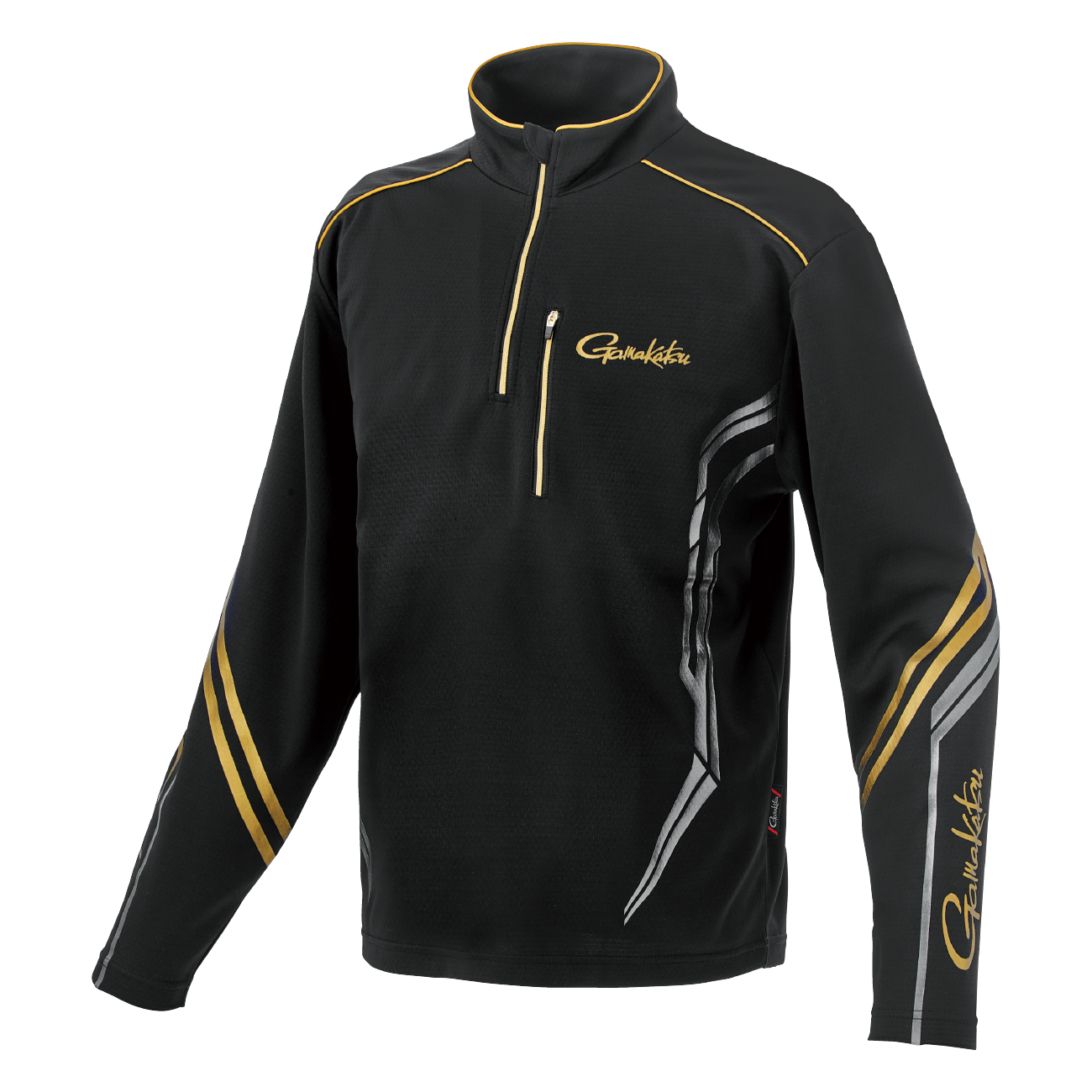 2WAYプリントジップシャツ(半袖) GM3735 | がまかつ