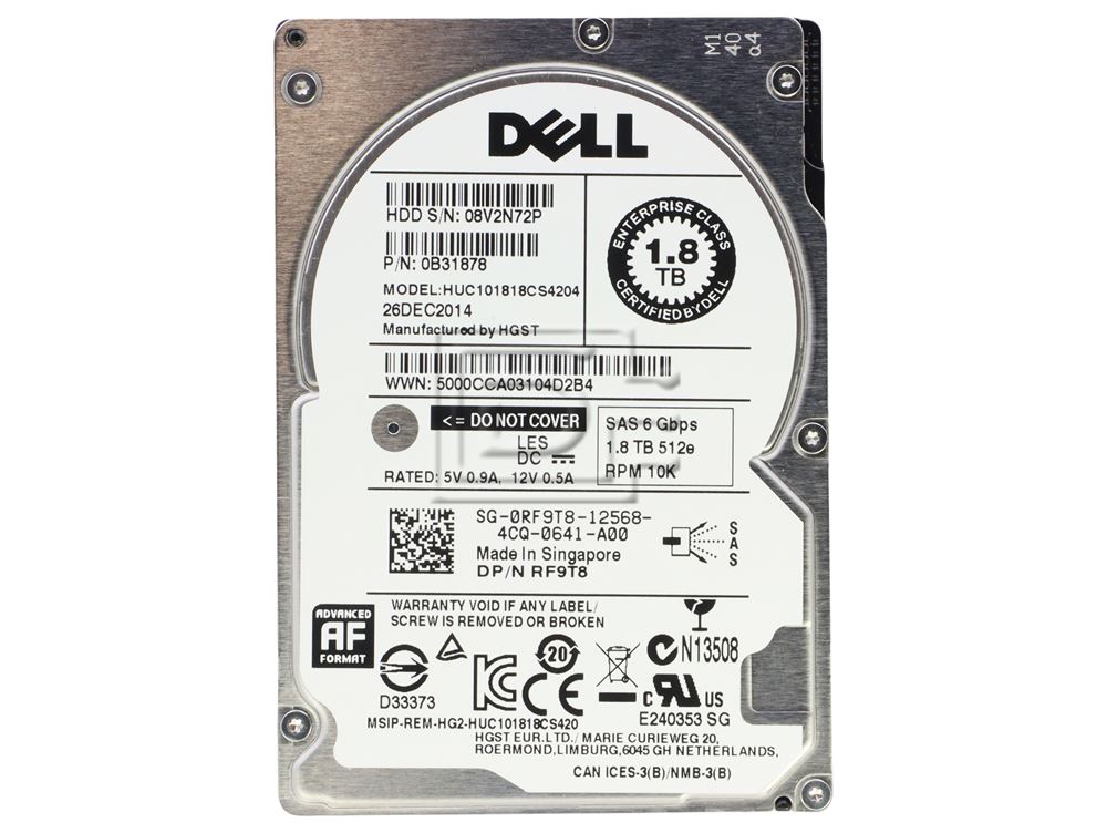 HGST 1.8TB 2.5