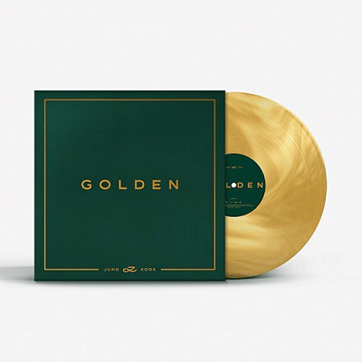 BTS JUNGKOOK ALBUM GOLDEN LIMITED EDITION (LP VER.) - Kpop USA