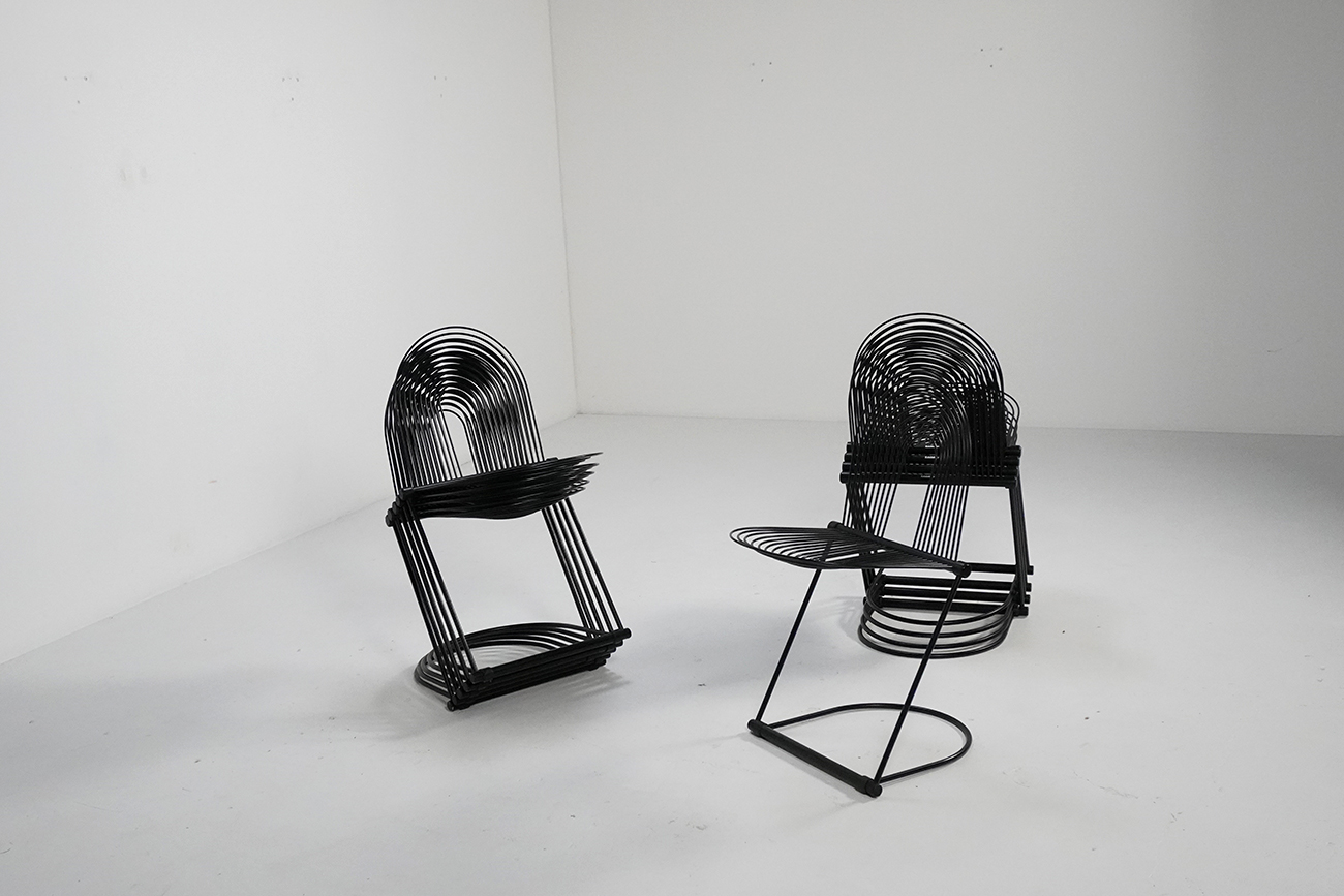10 Swing Chairs by Jutta & Herbert Ohl for Rosenthal Lübke