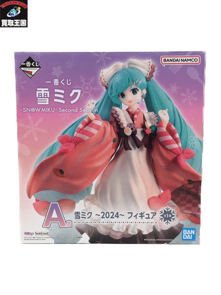一番くじ A賞 雪ミク 2024 フィギュア [値下]｜商品番号
