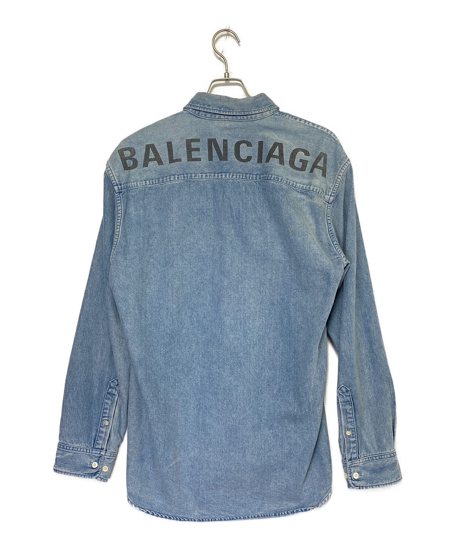 中古・古着通販】BALENCIAGA (バレンシアガ) デニムシャツ サイズ:M