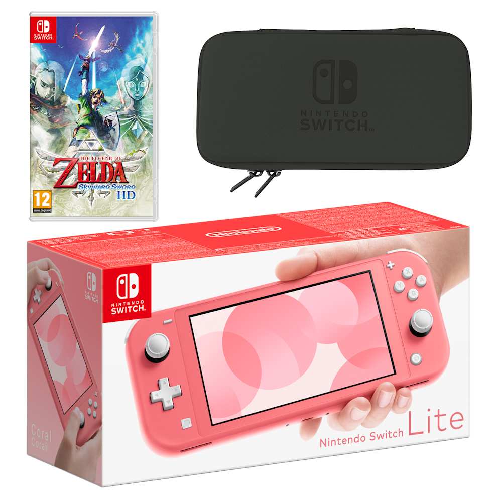Nintendo Switch Lite (Coral) The Legend of Zelda: Skyward Sword HD