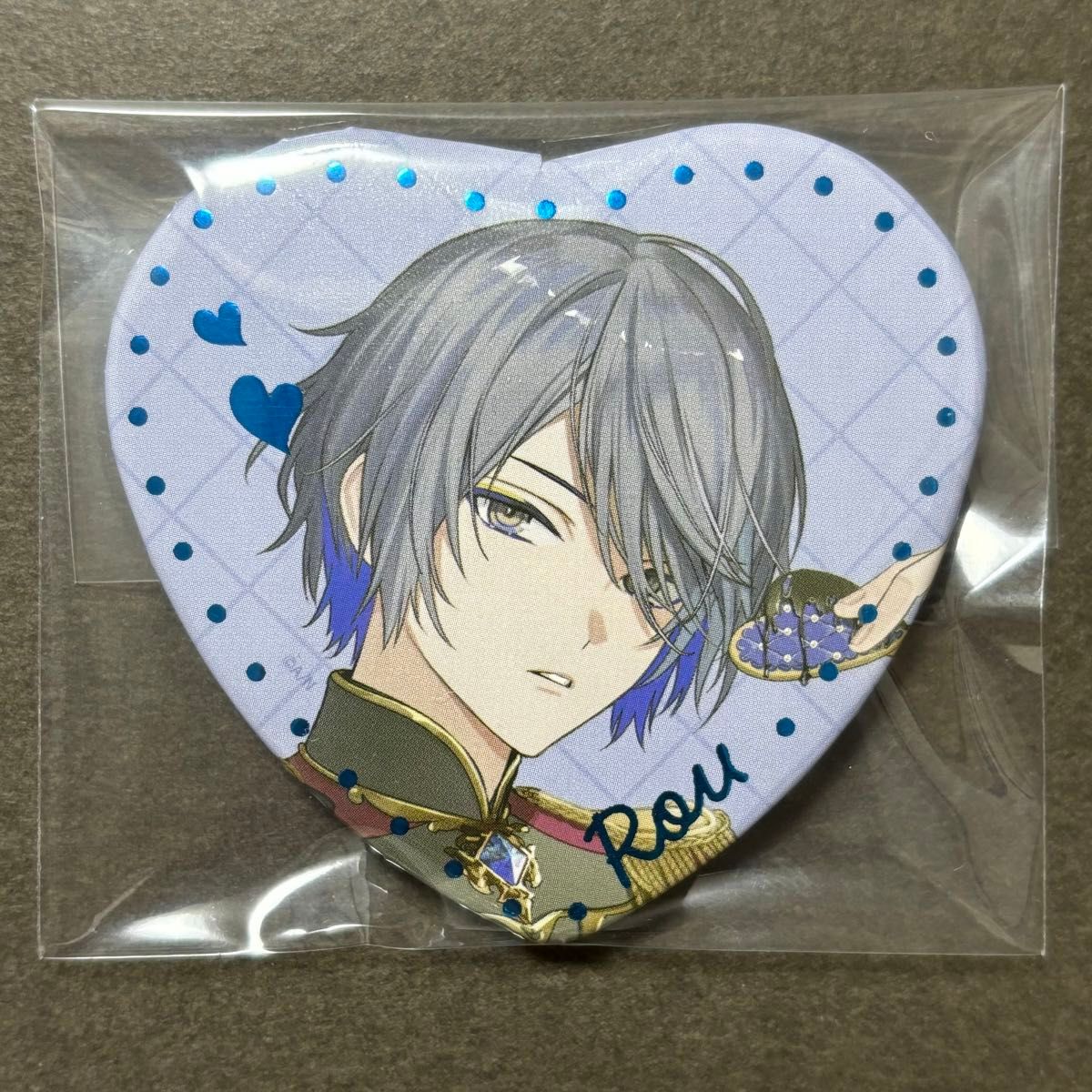 にじさんじ 小柳ロウ melty Valentine バレンタイン チェキ 缶バッジ