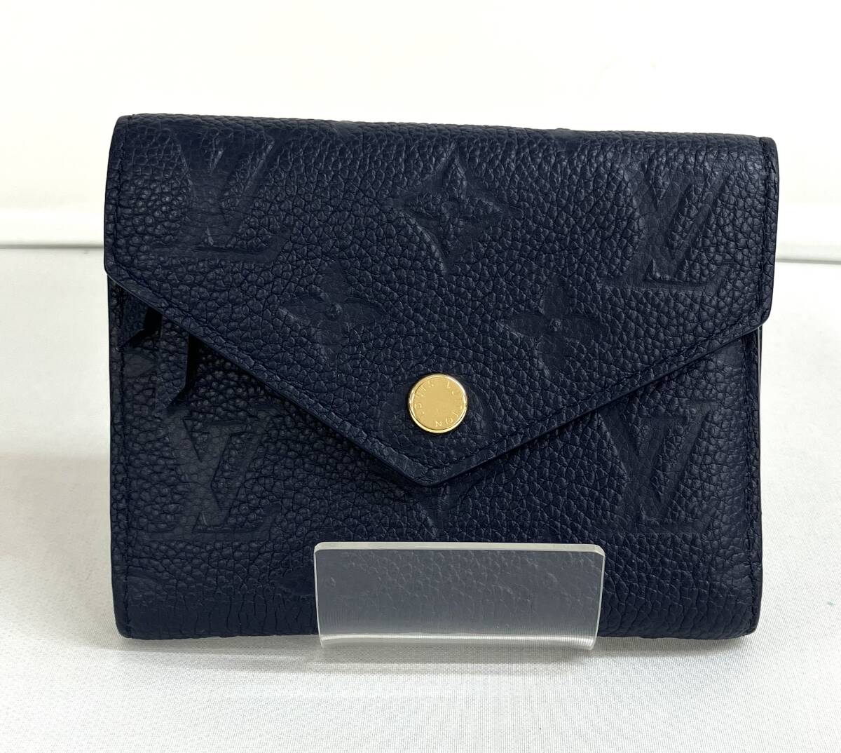 LOUIS VUITTON ネイビー 三つ折り財布 【公式通販】