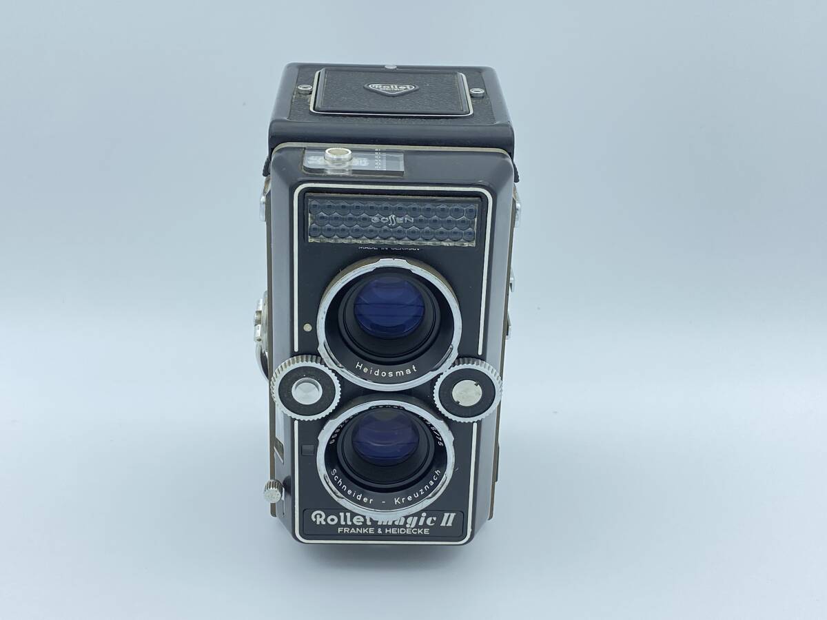 Rollei magic II 1962製 二眼レフカメラ レザーケース付き