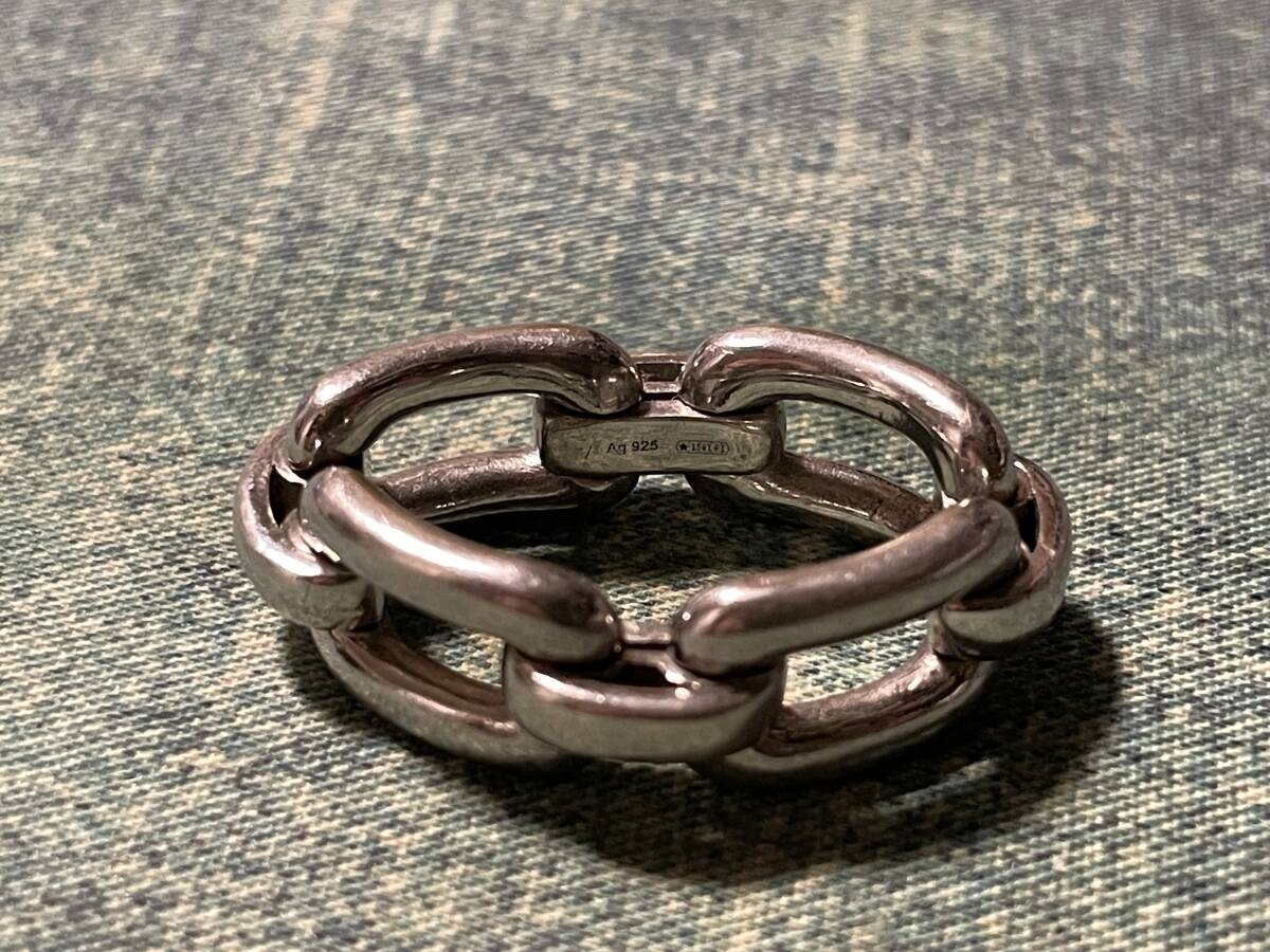 ◯ イタリア製 Ralph Lauren チェーン リング / ラルフローレン