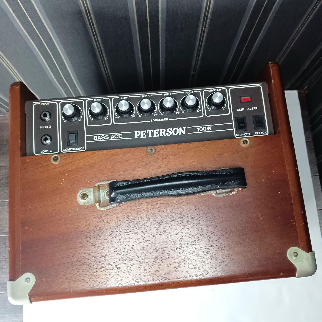 廃盤 希少 デッドストック 英国製 ピーターソン PETERSON BASS ACE 100