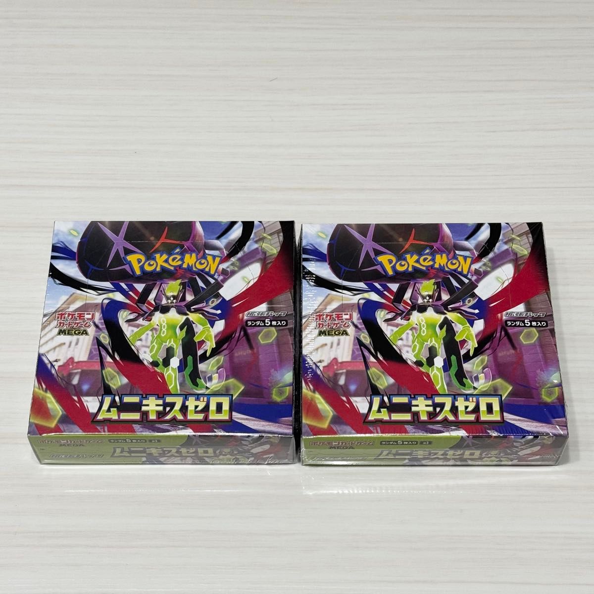 ポケモンカードゲーム】ムニキスゼロ 2BOX シュリンク付き 未開封＋