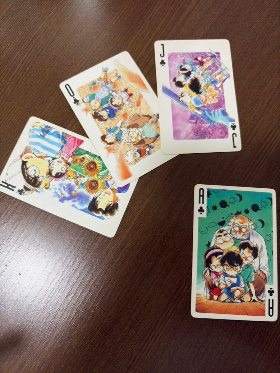 名探偵コナン 青山先生原画トランプ 少年サンデー 全員サービス レア