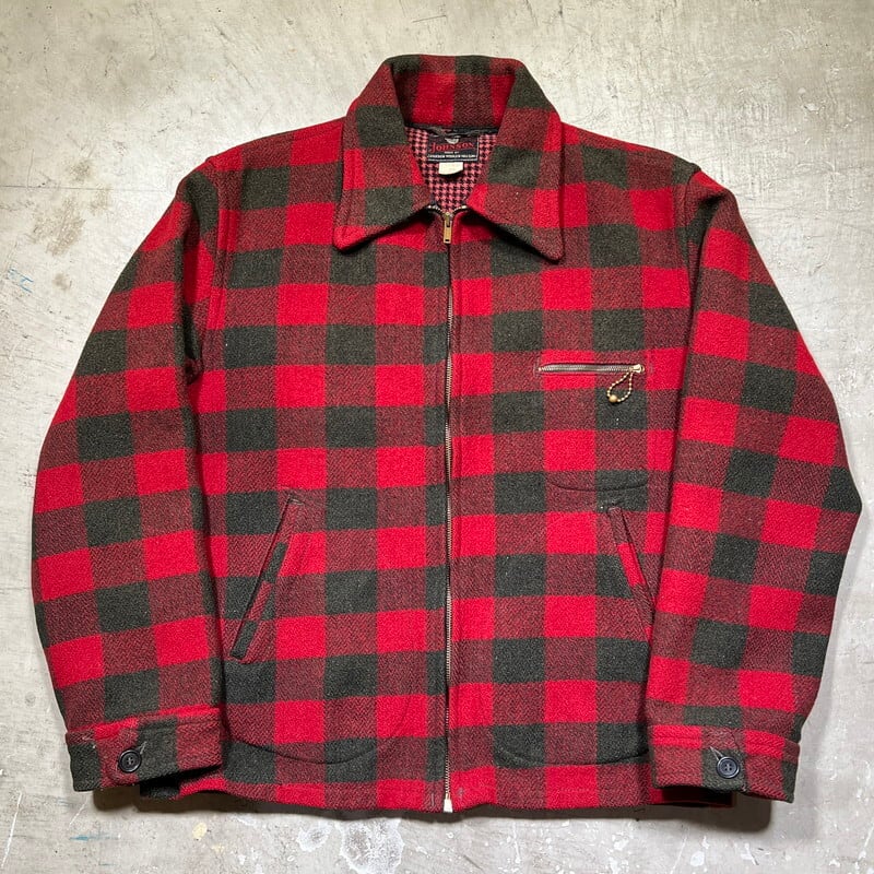 40's JOHNSON WOOLEN MILLS ジョンソン ウールスポーツジャケット