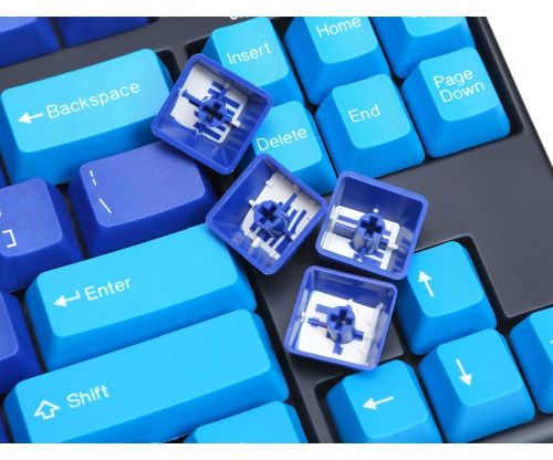 CHERRY MX軸 104英語キーボード用 2色成型カラーキーキャップ （Dasher
