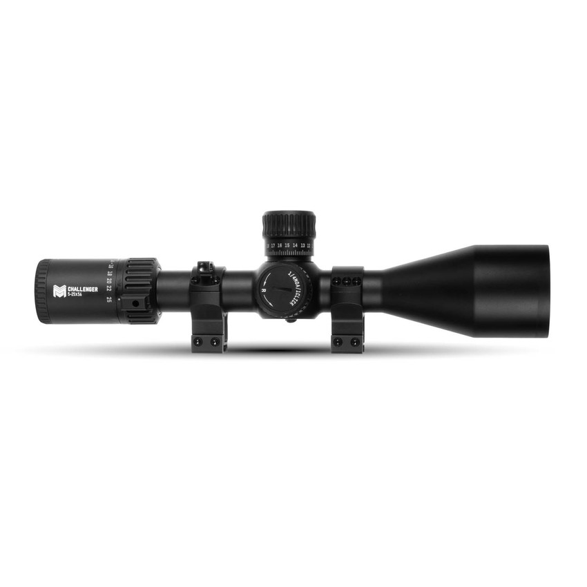 Challenger 3-18x50 FFP Scope with Zero Stop