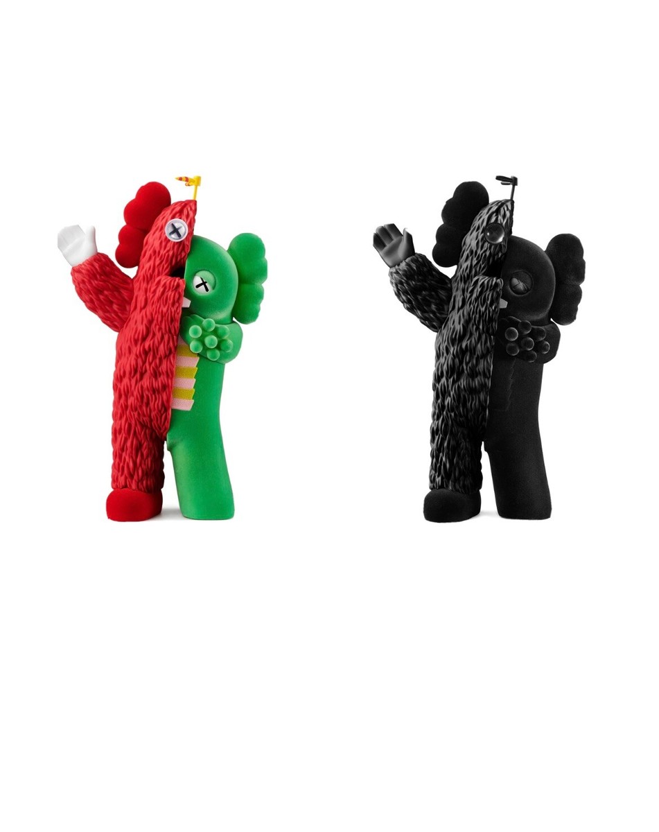 メディコムトイ KAWS カウズ KACHAMUKKU ブラック ガチャピン 楽天市場