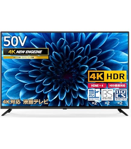 Amazon | パナソニック 50V型 4K 液晶テレビ 3D対応 VIERA 4K TH
