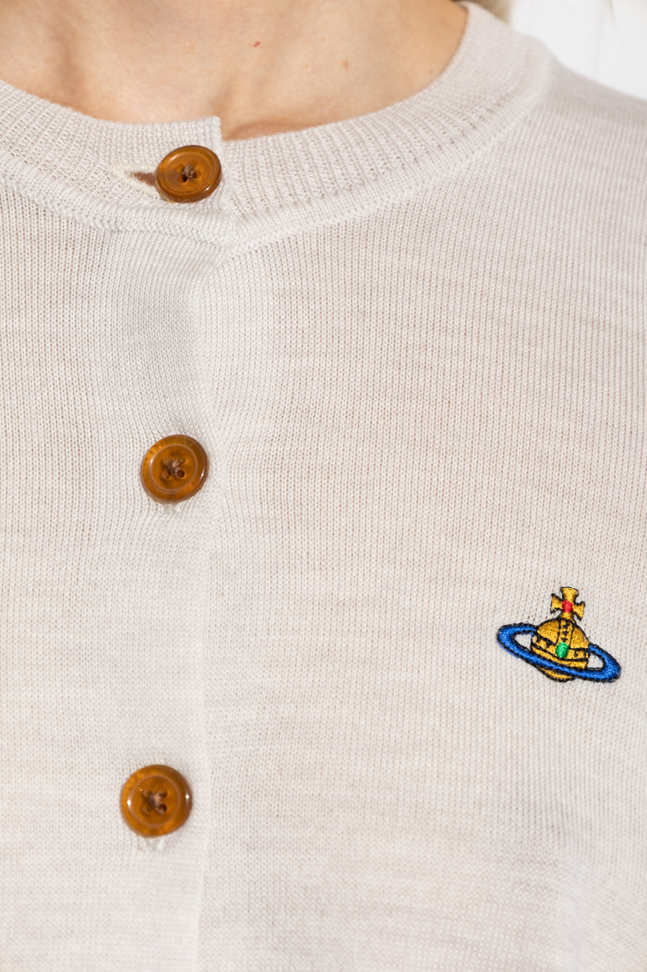 Cream Wool cardigan Vivienne Westwood - Vitkac Japan