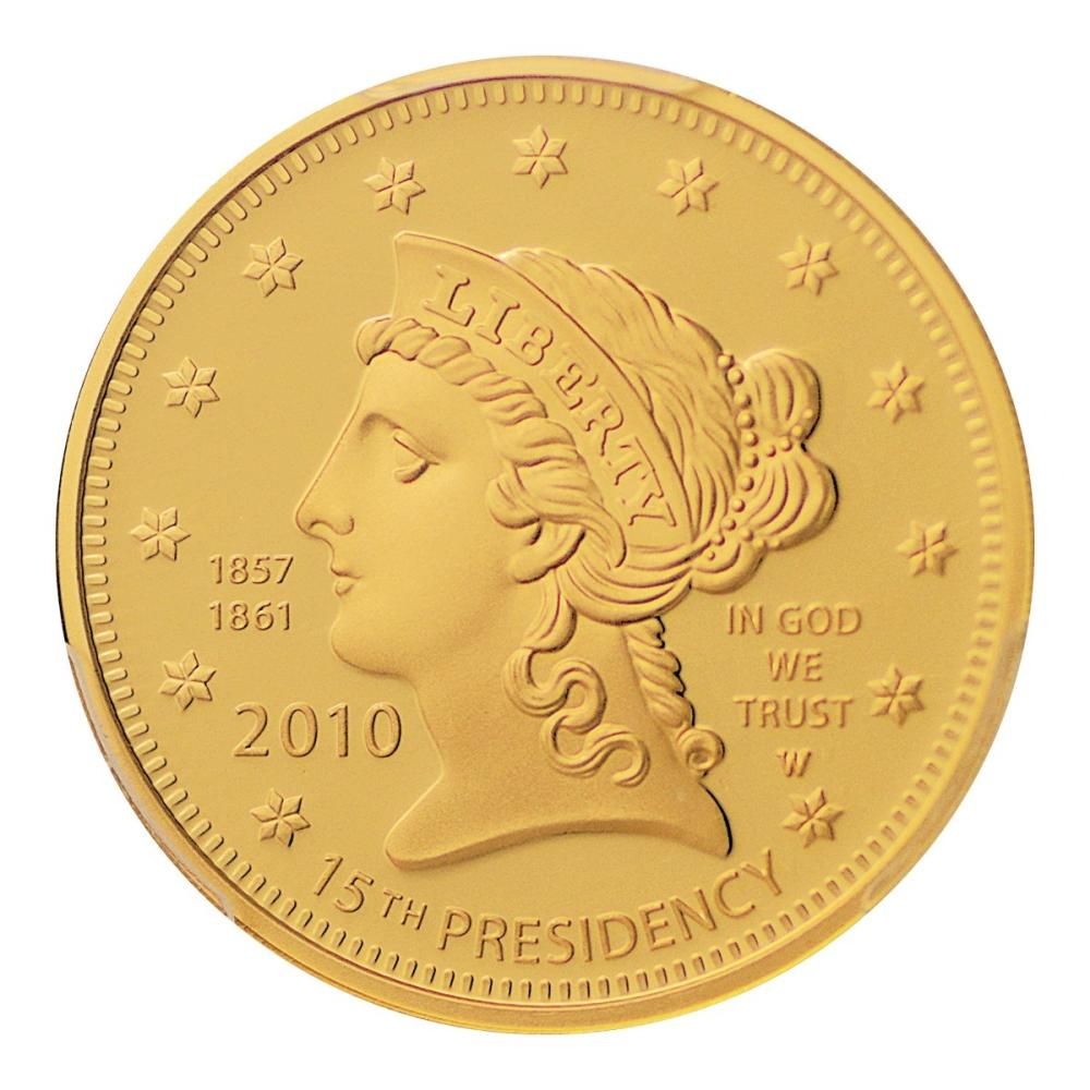 アメリカ 2010年W 10ドル金貨 ブキャナンリバティ PCGS PR70 DCAM