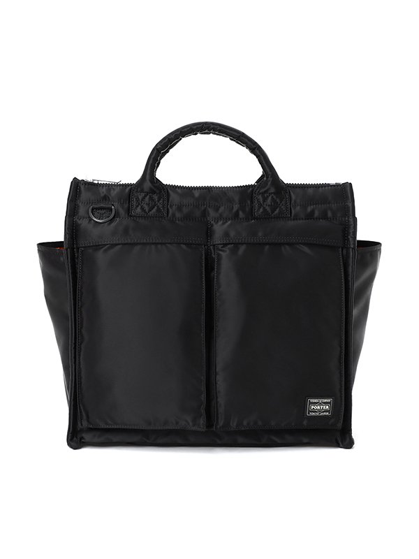 TANKER SQUARE TOTE BAG(L)-タンカースクエアトートバッグ L-PORTER