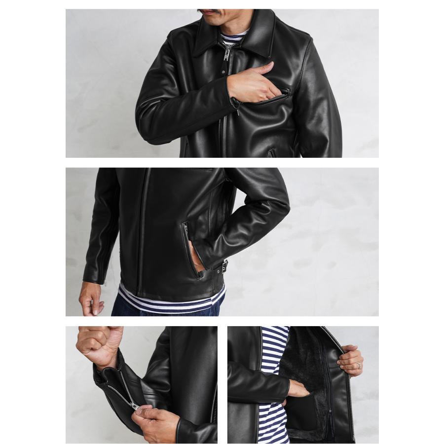 Schott N.Y.C（ショット） Schott USA LINE 643 ステアハイド レザー