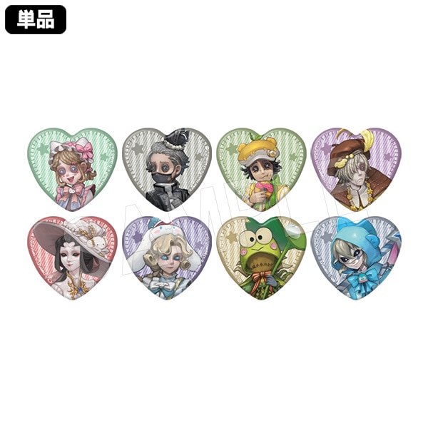 10月発送】第五人格×サンリオキャラクターズ トレーディングハート缶