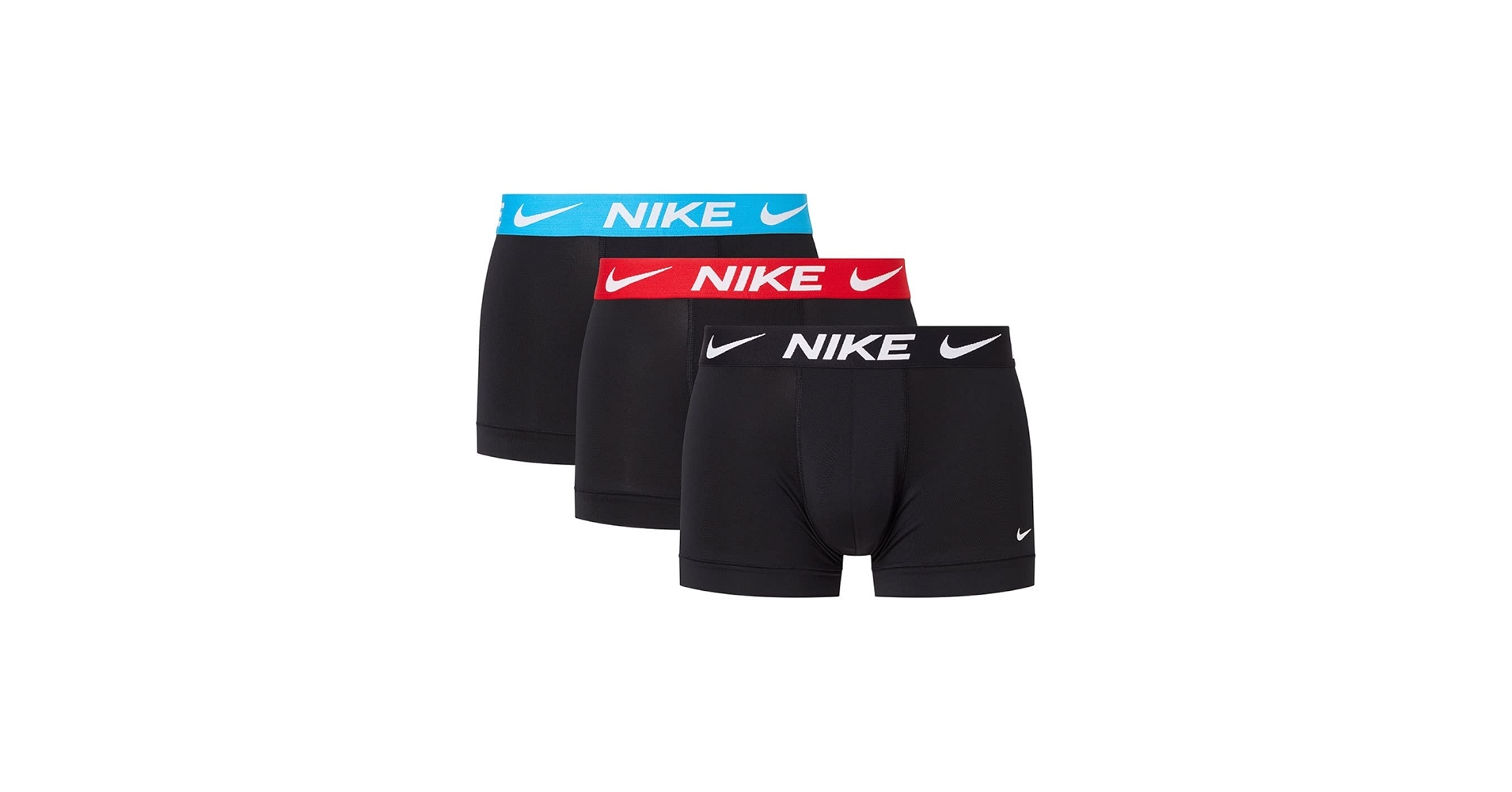 Nike Men's Dri-FIT Essential 3-pack Microfiber 4-Inch Boxer Trunks