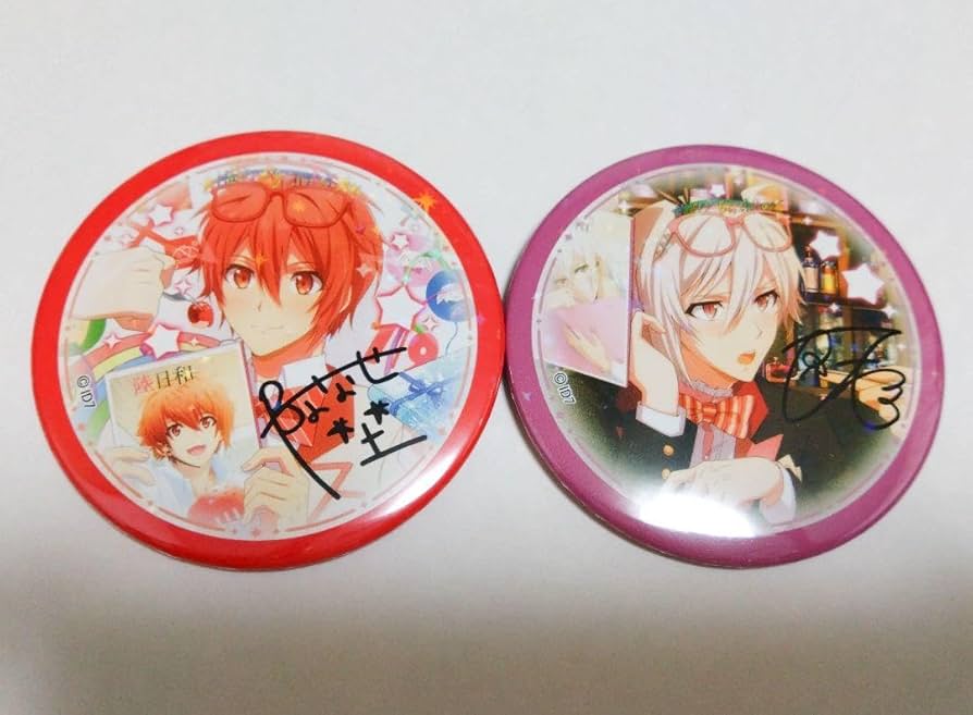 アイドリッシュセブン アイナナ バースデーストア バースト 缶バッジ A