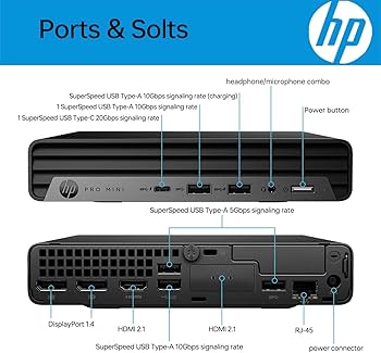 Amazon.com: HP Pro 400 G9 Mini PC Desktop Computer, Intel CPU