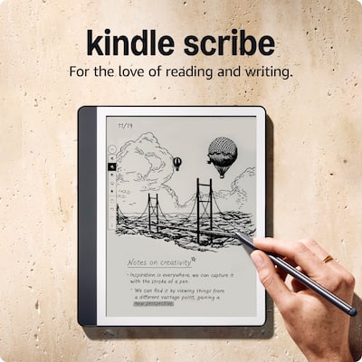Amazon Kindle Scribe (64GB) 2024 Tungsten B0CZ9T2C6B - Best Buy