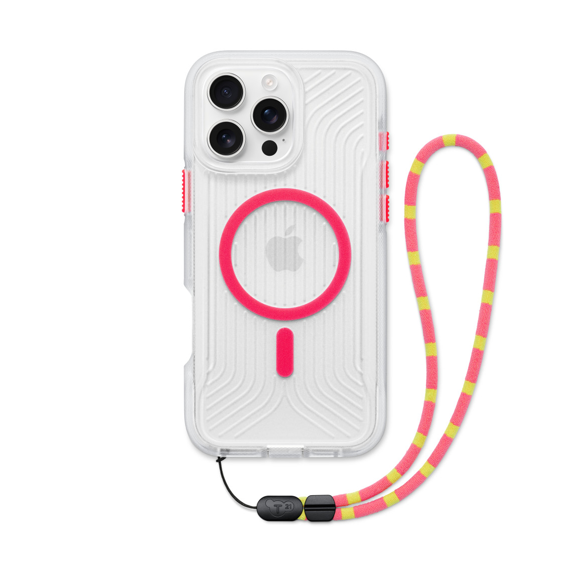 Tech21 FlexPro Case for iPhone 16 Pro Max（MagSafe対応）- ピンク