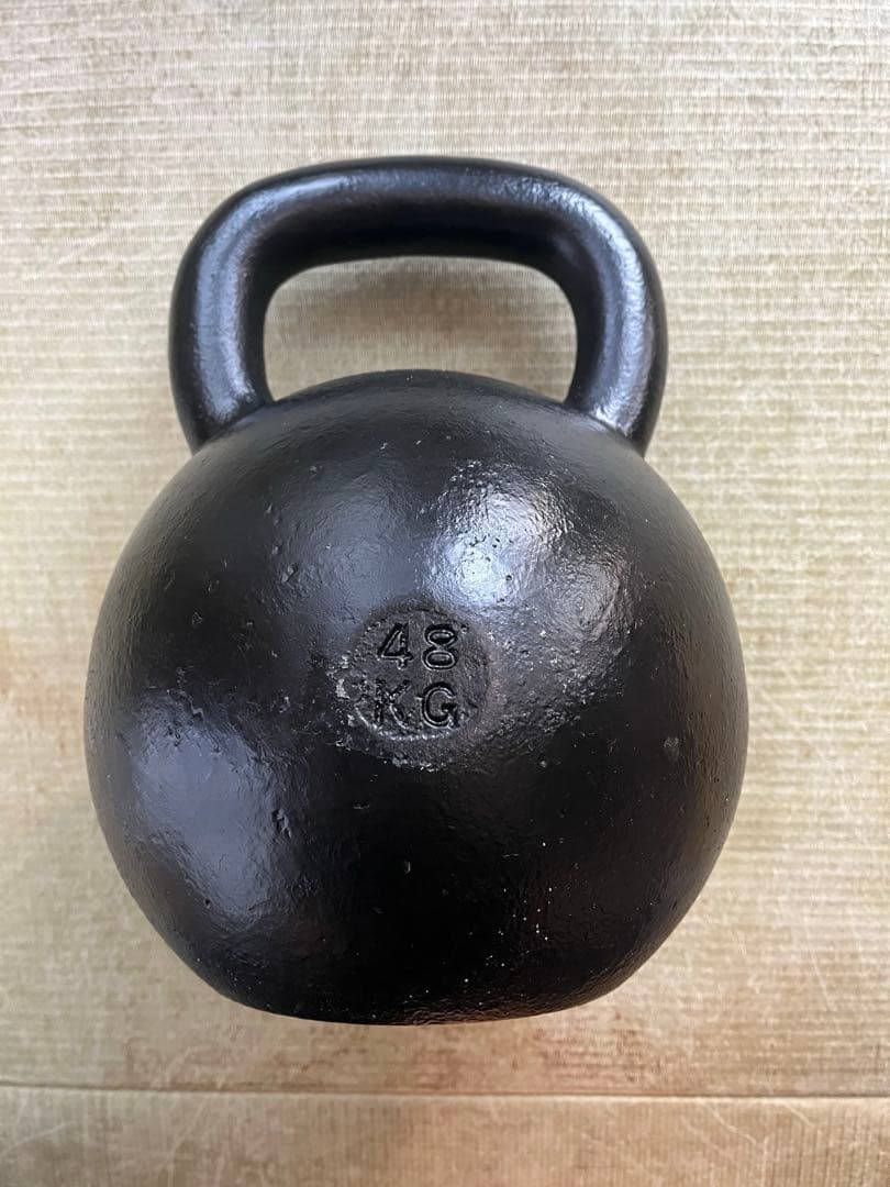 ケトルベル 鋳鉄製　伊藤鉉鋳工所　４８ｋｇ 日本製ハードスタイルケトルベル（48kg） 伊藤鉉鋳工所 メーカー直送