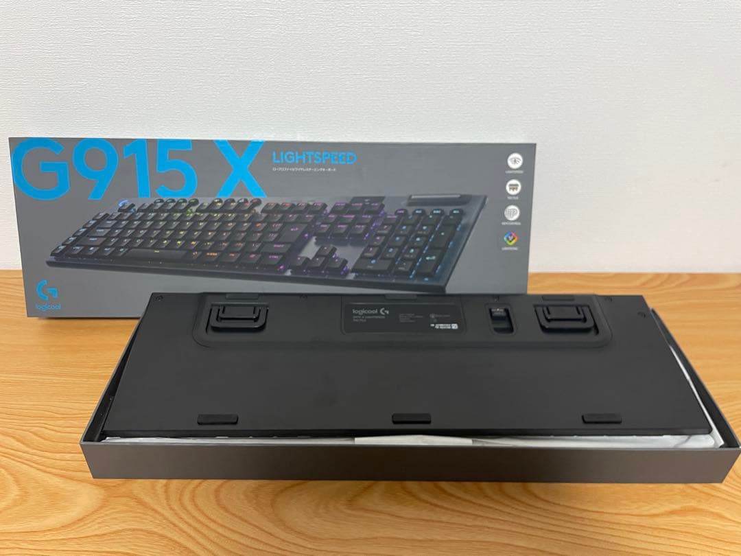 Logitech G915 X LIGHTSPEED 日本語配列 テンキー 茶軸