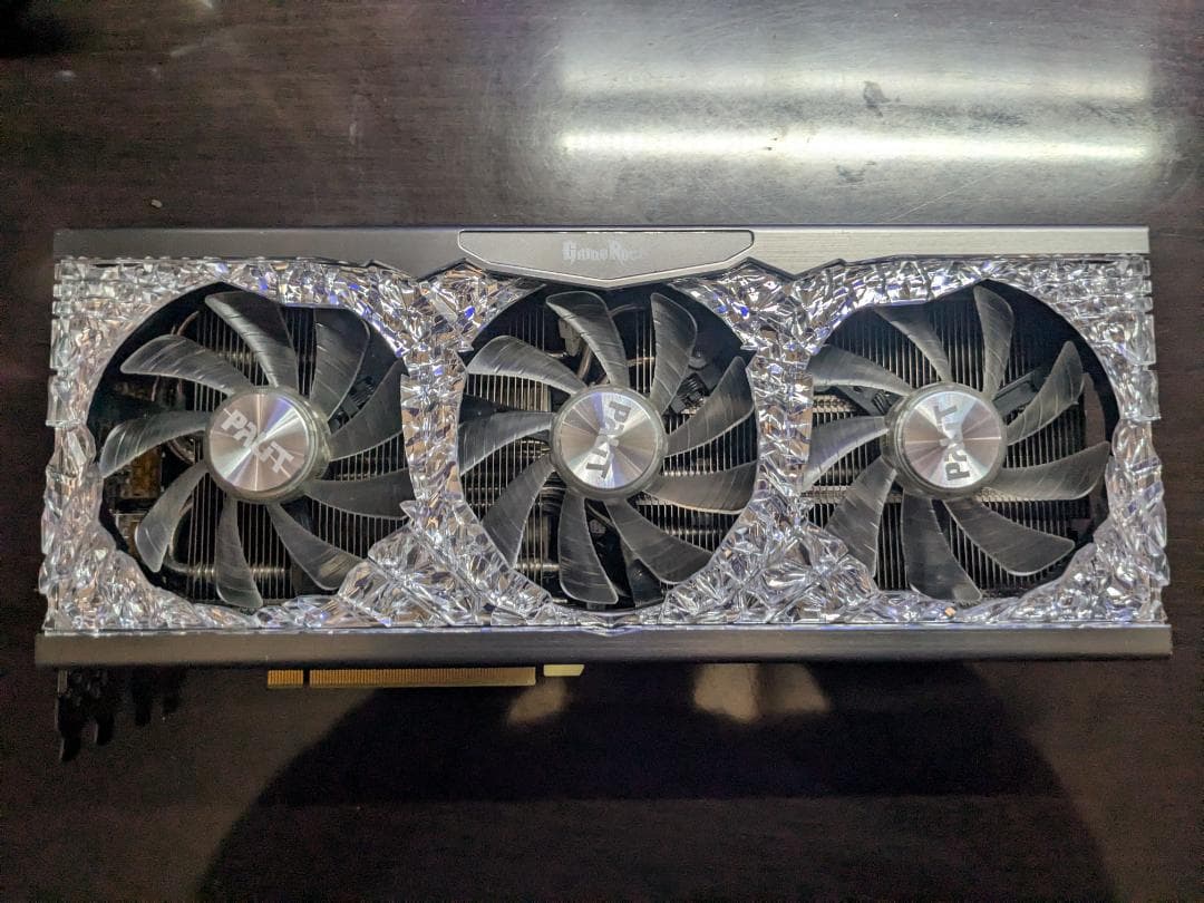 GameRock 3080ti 訳アリ　ジャンク品 PalitのRTX 3080 Ti搭載カード「GeForce RTX 3080 Ti GameRock OC」を