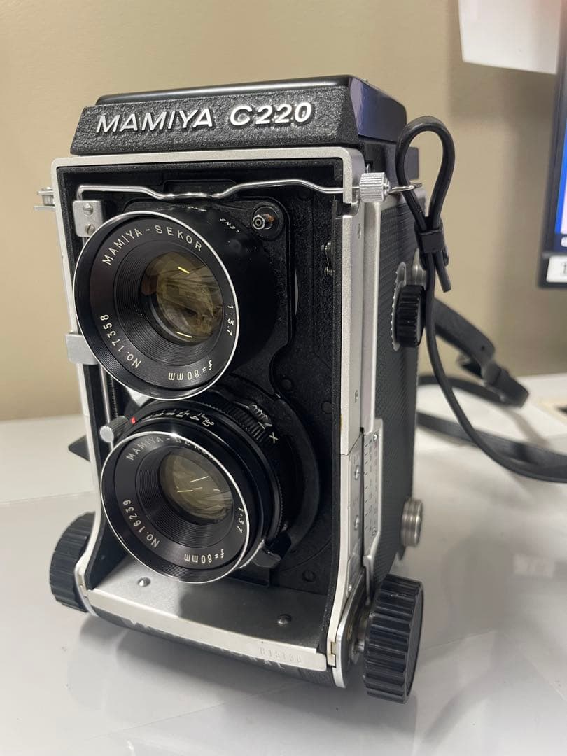 値下げ　美品　MAMIYA マミヤ C220 PROFESSIONAL 80ミリ 2026年最新】mamiya c220の人気アイテム - メルカリ