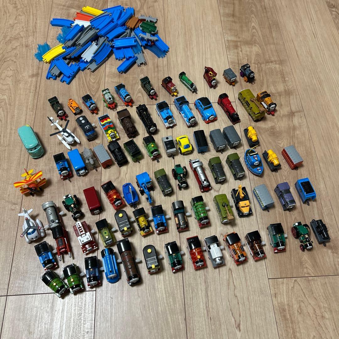 トーマス カプセルプラレール 約80個セット おまけレール付き カプセルプラレール きかんしゃトーマス いろんないちばん大集合編