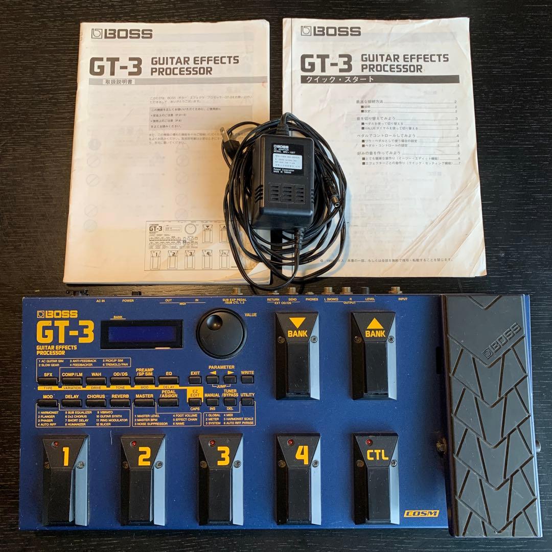 BOSS GT3 アダプター 取説付き ギターマルチエフェクター 室内使い Amazon.co.jp: BOSS ボス ギター用マルチエフェクター GT-3 : 楽器
