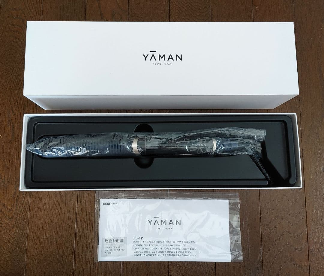 美品★YA-MANヤーマン　スムースアイロンフォトイオン ネイビー YJHB0L ヤーマン ヘアアイロン スムースアイロンフォトイオン｜ヤーマン公式