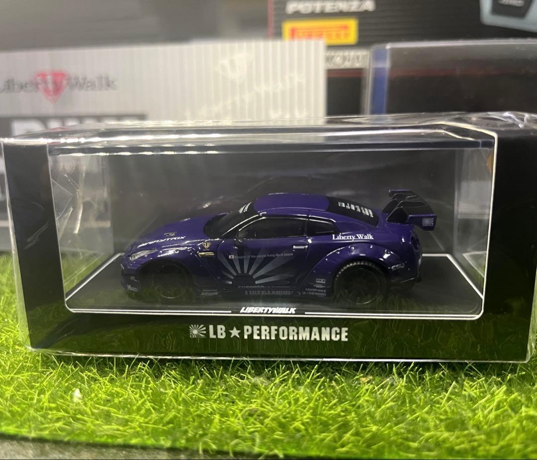 リバティーウォーク 1/64 LB PERFOMANCE GTRのパープル未開封 リバティーウォーク 1/64 LB PERFOMANCE GTRのパープル未開封 - メルカリ