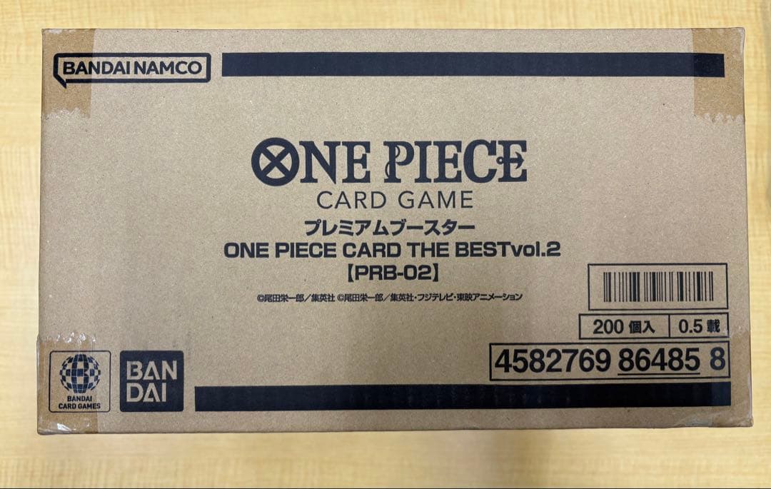ワンピースカード　BESTvol.2 新品未開封1カートン カートン販売〕プレミアムブースター ONE PIECE CARD THE BEST vol.2
