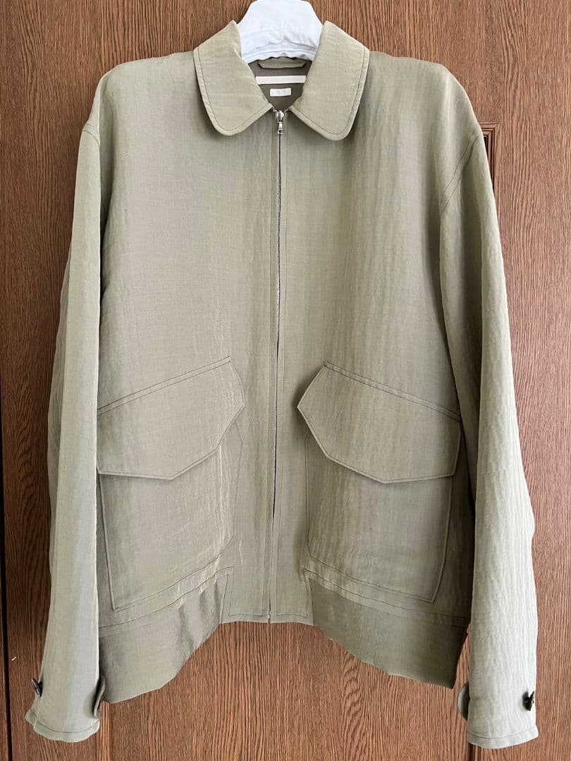 blurhms　ジップアップ　ブルゾン blurhms ブラームス 「Soft & Hard Sweat Hoodie Zip Big