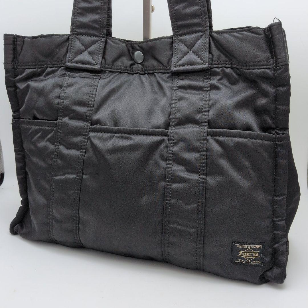 ぽんたろう　TANKER　トートバッグ　Sサイズ　ブラック TANKER(タンカー) TOTE BAG | 吉田カバンホームページ | YOSHIDA & Co.