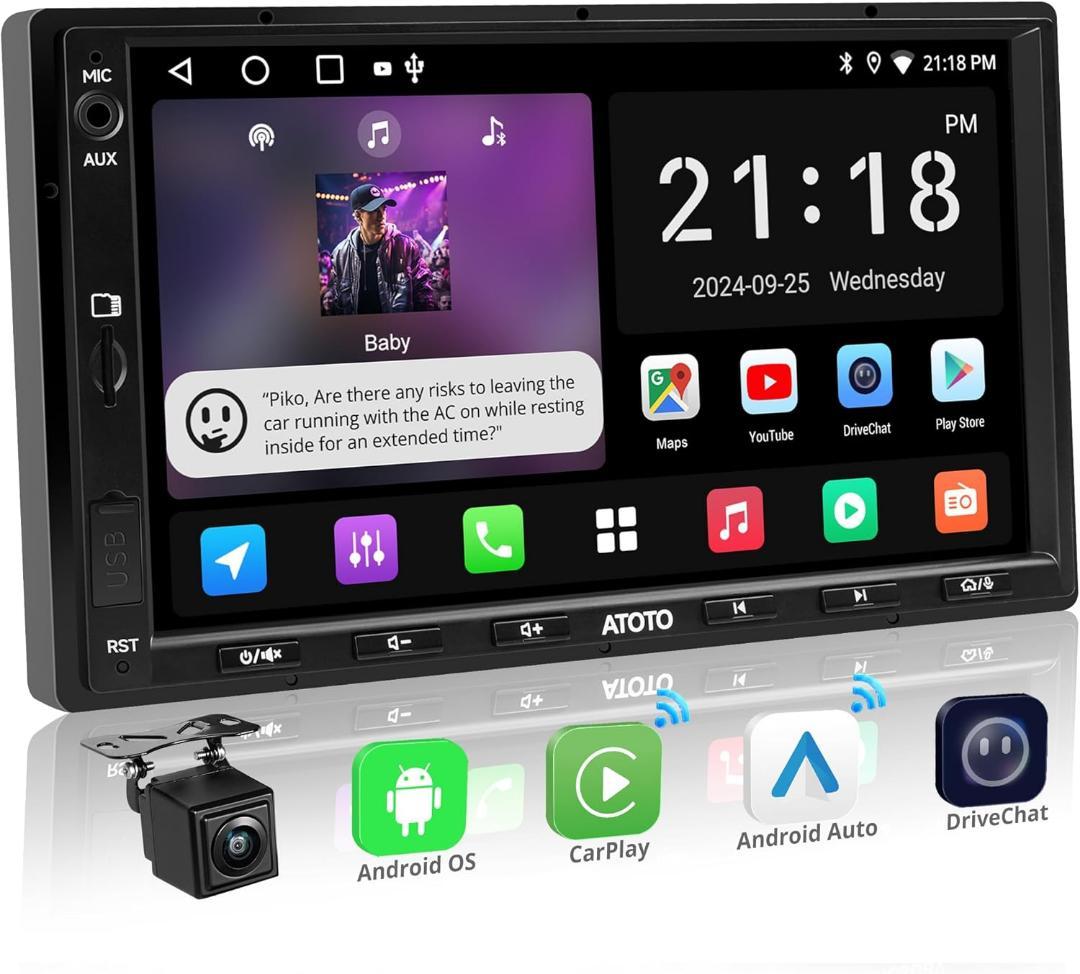 ⭐️新品 ATOTOLIFE 2DINオーディオ一体型カーナビ アンドロイドナビ ATOTOLIFE 2DINオーディオ一体型カーナビ、7インチアンドロイドナビ