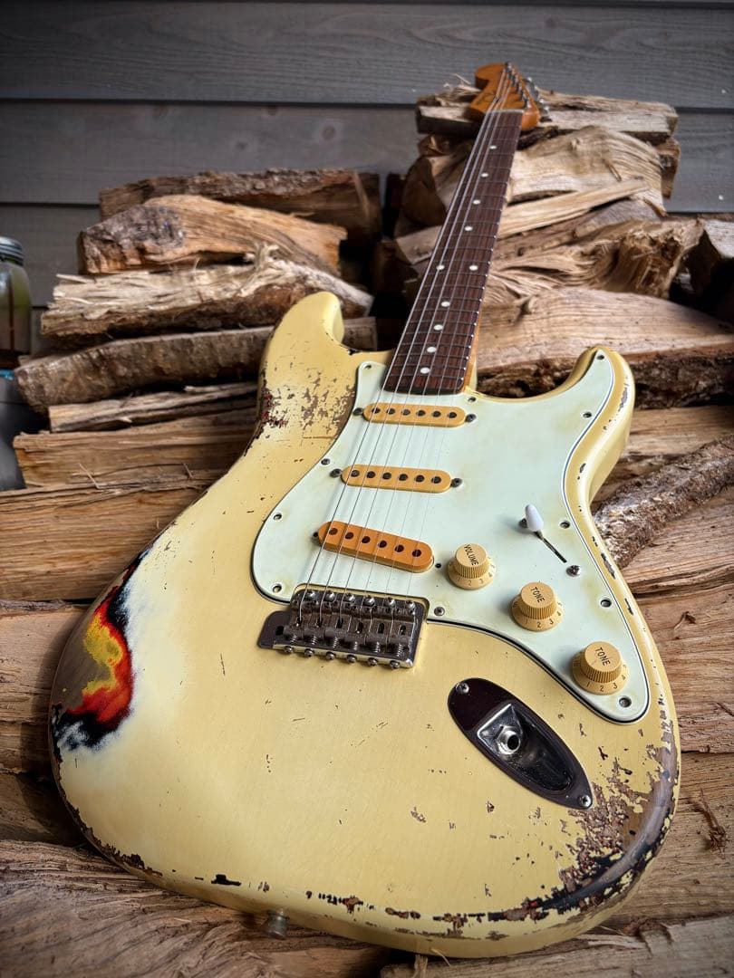 Component custom Stratocaster フルエイジド Fender Custom Shop Limited Edition Hotshot Stratocaster Heavy