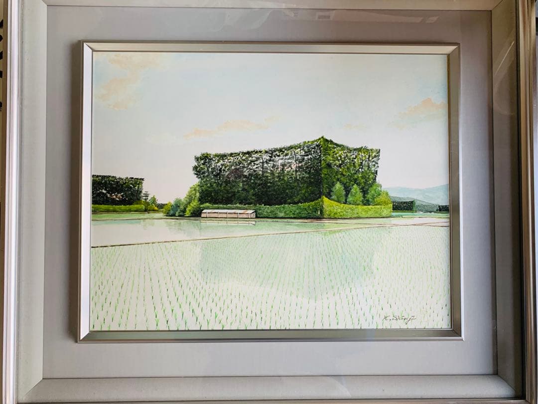 絵画　築地松 ZiN ART | painter | SOLD🔺2枚目☞親バカかな？めちゃめちゃ賢いねん