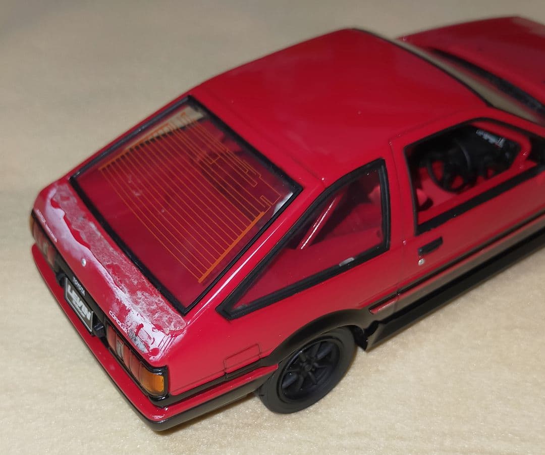 川崎忍様専用 アオシマ DISM 1/24 AE86 レビン 2台セット 現状品