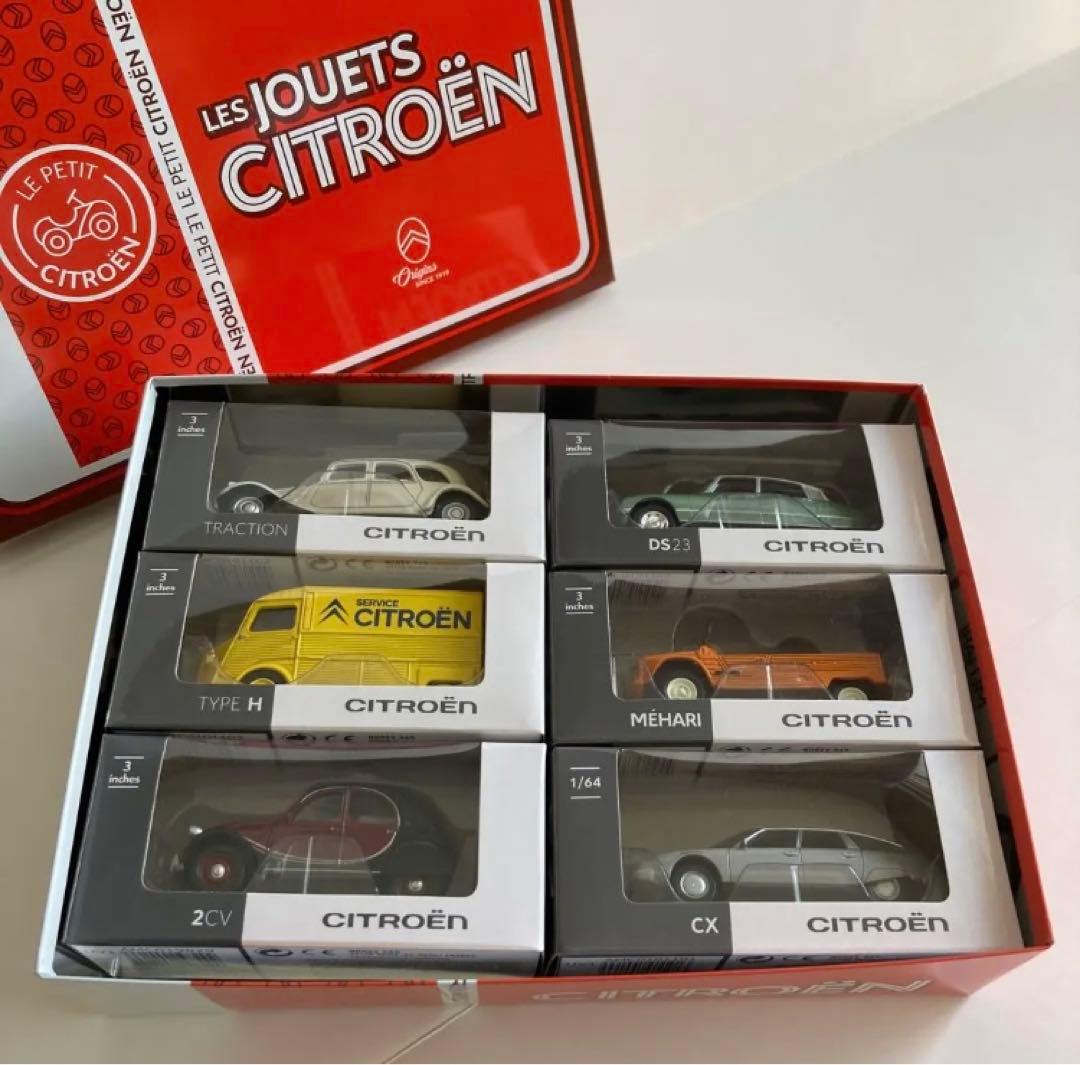 【未使用】シトロエン 100周年記念 スペシャルボックス ミニカー 6個入り ミニカーショップ ケンボックス 【未開封品】RIO☆RIO4114/2P