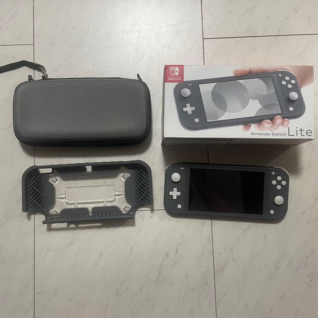 Nintendo Switch Lite グレー、他周辺ケース2点、充電器は無し Nintendo Switch Lite - Gray : Amazon.ca: Video Games