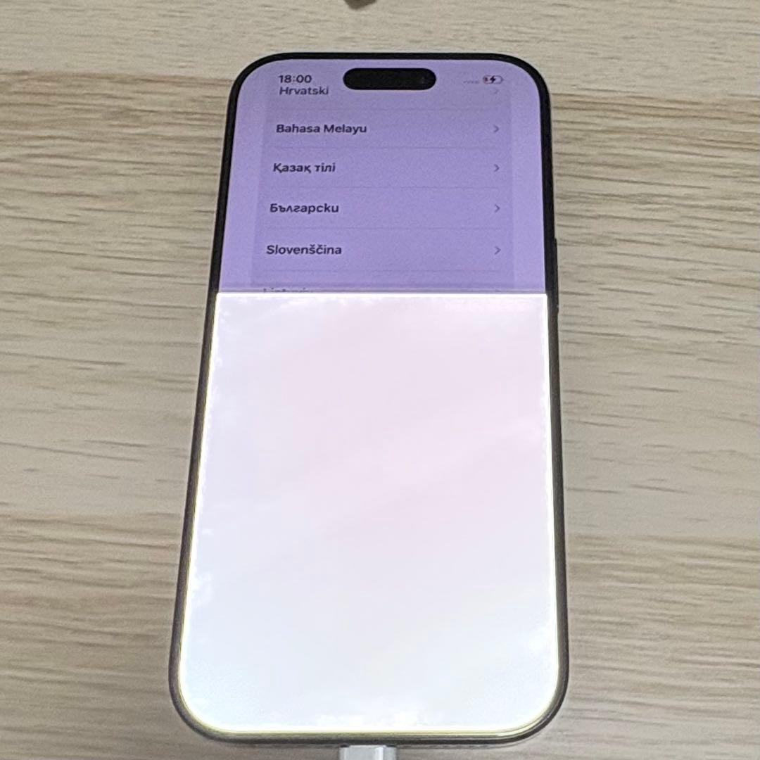 Apple iPhone 16 Pro 本体　256GB 画面不良あり iPhone 16 Pro 256GB - ブラックチタニウム（SIMフリー）[整備済製品
