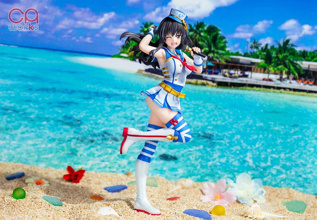 1月31日まで 古手川唯　シーサイドフィギュア To LOVEる-とらぶる- ダークネス』古手川唯 潮風シーサイドver.1/7